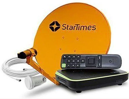 Startimes Combo Decoder and Dish - Black/Green