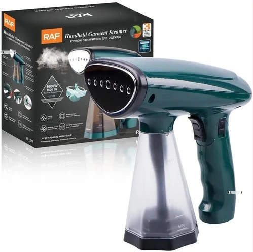 RAF Handheld Garment Steamer R.1277 - Green