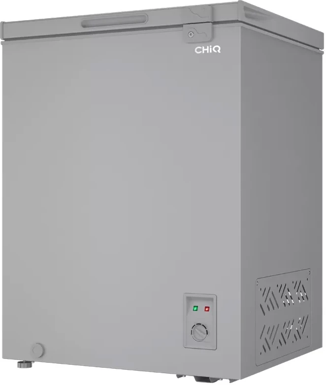 CHiQ 260 - Litres Deep Freezer CF260, Chest Freezer - Silver (3YRs WRTY)