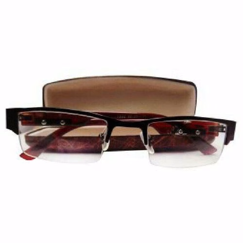 Clear Office Eye Glasses - Brown
