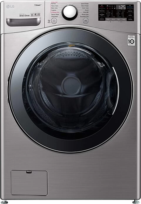 LG 18/10Kg Washer & Dryer, F0L2CRV2T, 6 Motion, DD Motor Steam, TurboWash, TurboDry, Washing Machine