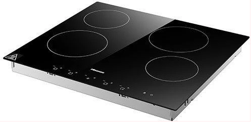 Hisense 60cm Built-in Ceramic Hob With Touch Control, 60CEEC Electric Cooker - Black (3YRs WRTY)