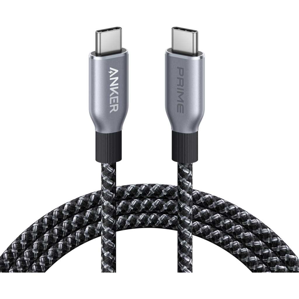 Anker Prime USB-C to USB-C Cable (240W, Upcycled-Braided)