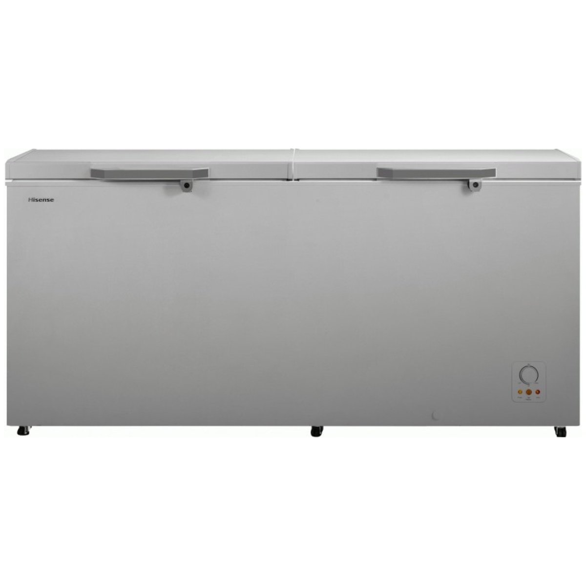 Hisense 940 - Litres (Net 702L) Double Chest Freezer FC-94DT4HA; Business Deep Freezer - Grey (3YRs WRTY)