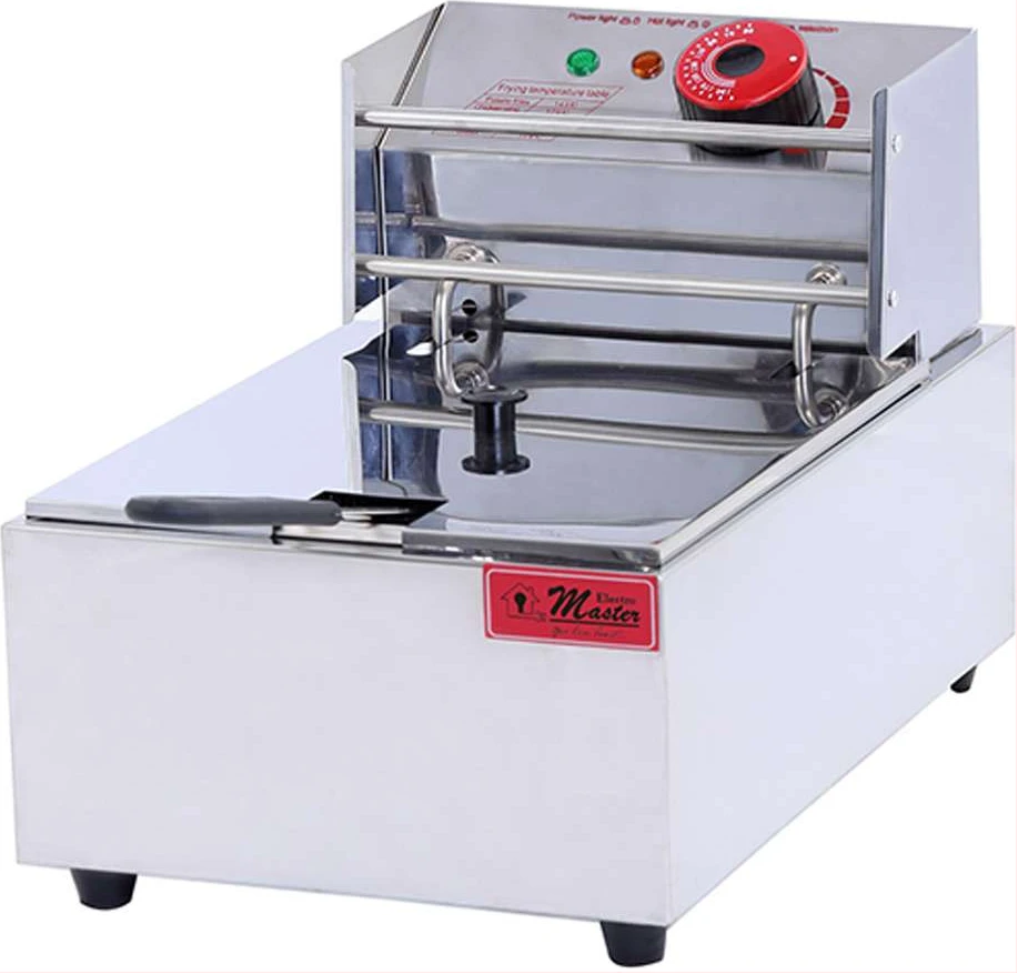 Electro Master 6L Commercial Single Deep Fryer EM-CDF-1501 – Silver