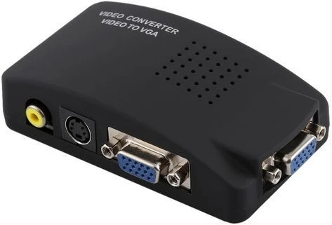 High Resolution Video and S-Video to Vga Conversion - (Black)