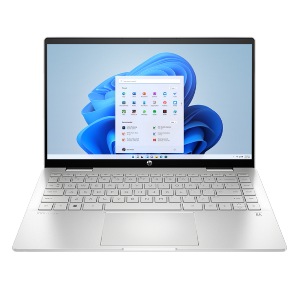 HP Pavilion x360 2-in-1 Laptop – Intel Core i7-1355U, 16GB RAM, 512GB SSD, 14″ FHD Touchscreen
