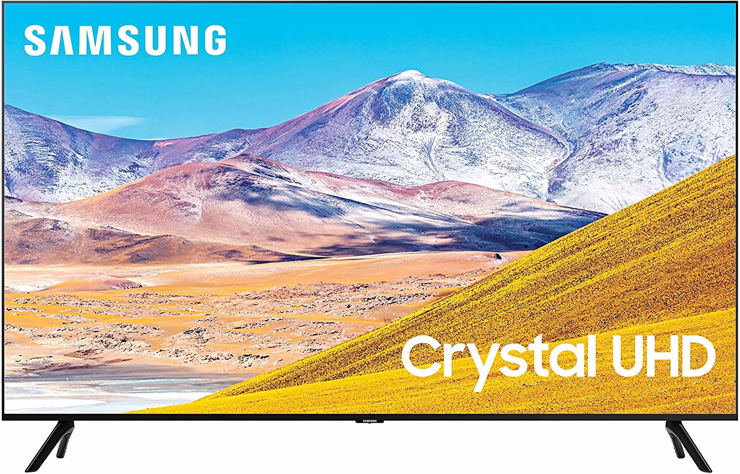Samsung 55 Inches TU8000 Crystal UHD 4K Flat Smart TV (2020), Black, UA55TU8000UXZN