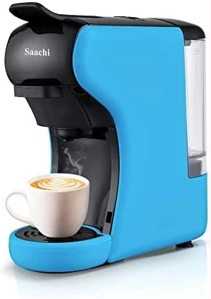Saachi Pod Capsule Coffee Espresso Machine-Blue