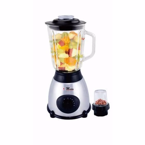 Electro Master EM-BL-1075 2-in-1 Blender 500W - 1.5L - Silver