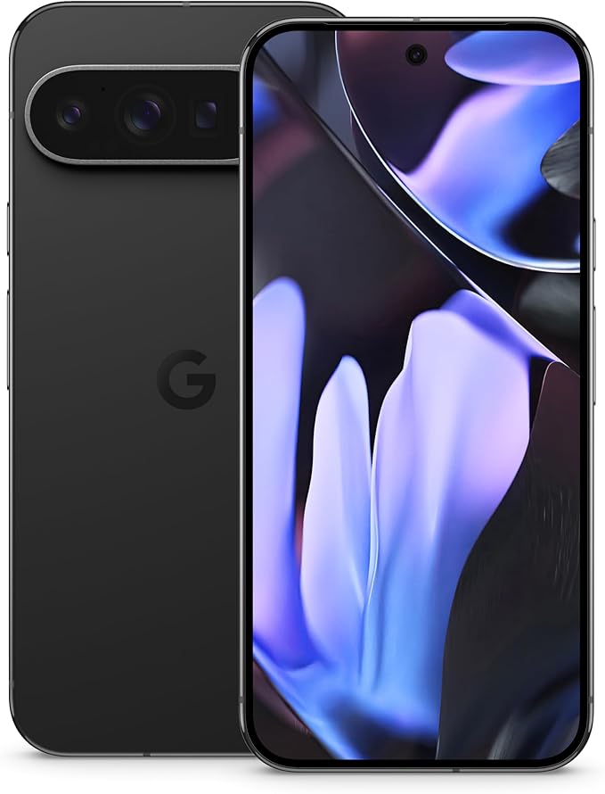 Google Pixel 9 Pro XL 128GB  Smartphone,  Gemini, Triple Rear Camera System, 24-Hour Battery, and 6.8" Super Actua Display