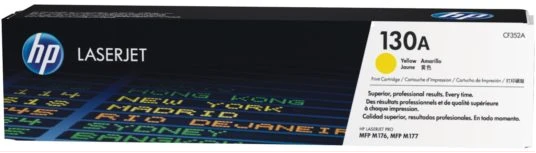 HP 130A Original LaserJet Toner Cartridge (Yellow) CF352A