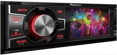 Pioneer DVD AV Receiver for Car- DVH-785AV- Black