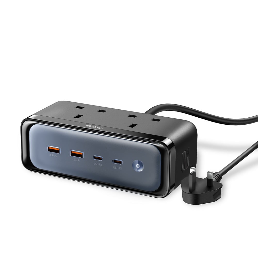 Mcdodo CH-459 6-in-1 70W GaN Surge Protection Power Strip
