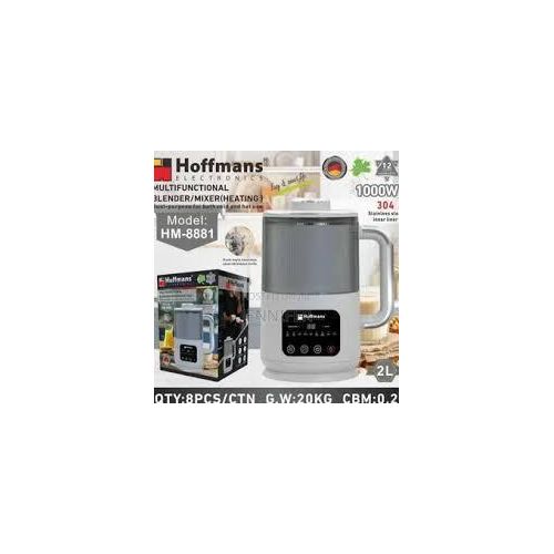 Sonifer HM-8881-2L Multifunctional Blender And Mixer With Heating Function-1000W Dual-Purpose For Both Cold And Hot Use