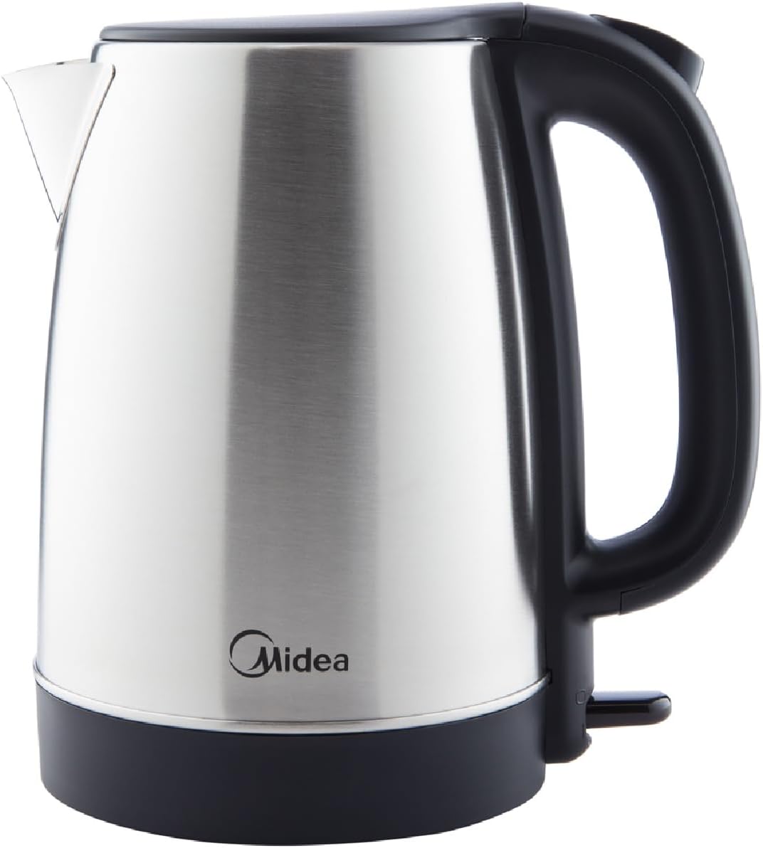 Midea 1.7L Stainless Steel Electric Kettle, 2200W Cordless 360° Swivel Base, Power Cord Storage, Auto Cut-off Function, One Touch Lid Opening, Best for Home, Kitchen & Office, MK17S32A2