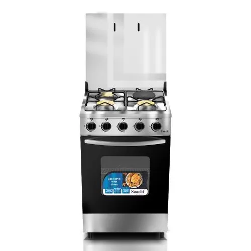 Saachi Cooker 3 Gas + 1 Electric