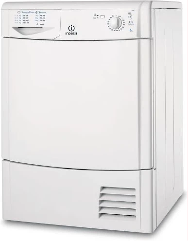 Indesit Condenser Tumble Dryer IDC85- 8Kilo - White