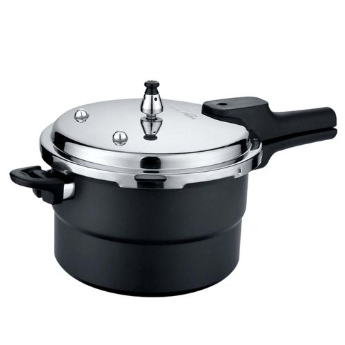 28cm, 11L Multifunctional Energy Saving Cooker Pressure Cooking Pot Aluminium Hard Anodized Pressure Cooker With Outlet Valve Safety Explosion-proof Pot Saucepan For Eco-friendly Non-Stick Induction C