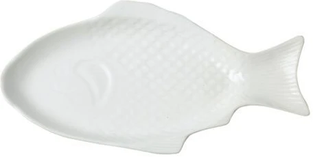 11 Inch Steak, Fish Plate Tray Dinner Platter, Bowl- White