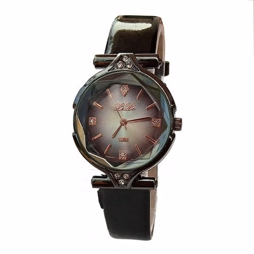 Liba Ladies Less Weight Designer Watch - Black