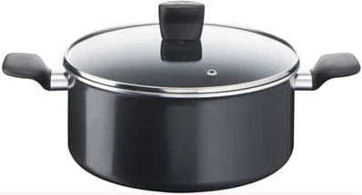 TEFAL First Cook Casserole Cooking Pan Stewpot With Lid 24cm B3044602