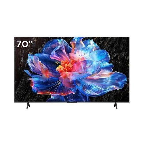 Saachi 70 Inch 4K UHD Smart Android TV 70DVBT2, Youtube, Netflix, Prime Video, HDMI, USB, Chromecast Built-in, WiFi, Free To Air Decorder - Black (2YR WRNTY)