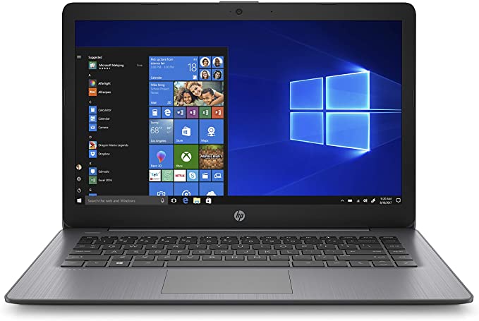 HP 14 Intel Celeron Laptop PC, 4 GB RAM, 1TB HDD, 14 Inch Screen, Free DOS