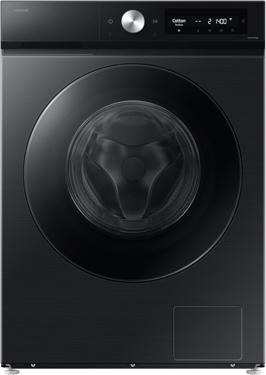 Samsung 11kg / 6kg Washer Dryer WD11DG5B15BBEU, 1400rpm, Series 5 AI Energy, Wi-Fi Enabled, Digital Inverter Motor, SmartThings - Black