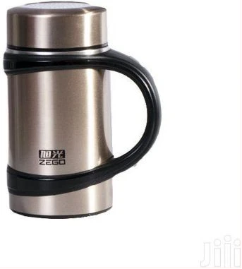 Stainless Steel Hot & Cold Travel Mug Vacuum Cup, 480ml, Silver