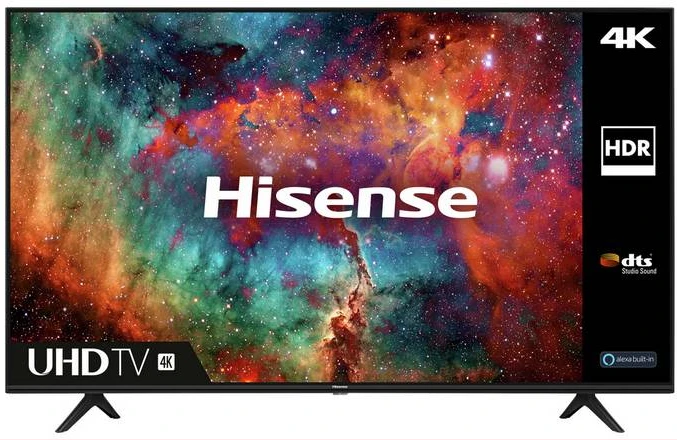 Hisense 55 - Inch Smart 4K VIDAA ULTRA HD TV - Black (3YRs WRTY)