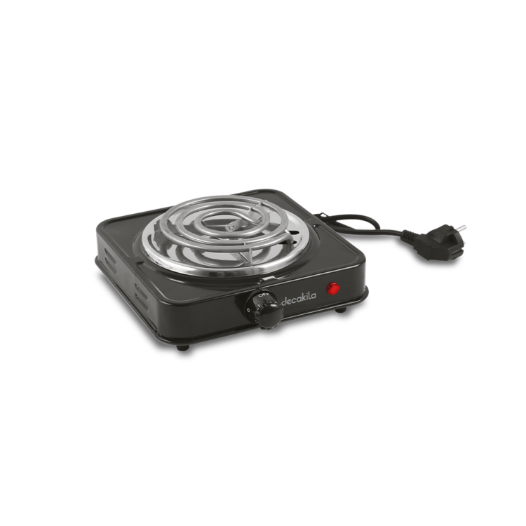 Decakila 240V, 1000 watts, Portable Hot Plate, KECC001B