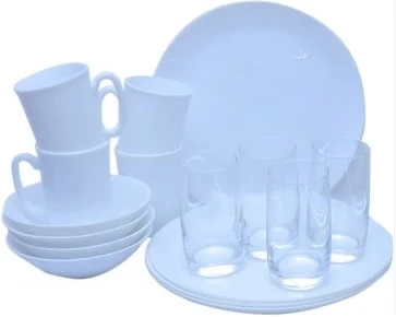Luminarc Diwali 16pcs Dinnerset - White