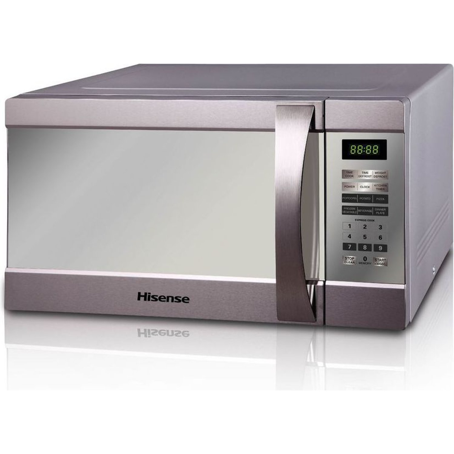 Hisense 42L Digital Microwave Oven H42MOMME, Touch Control, Grill, Defrost Function - Silver (3YRs WRTY)