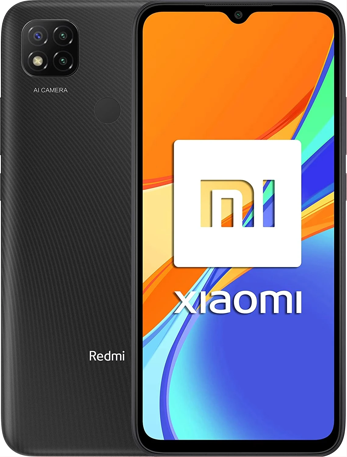 Xiaomi Redmi 9C - Smartphone 64GB, 3GB RAM, Dual Sim, Midnight Grey
