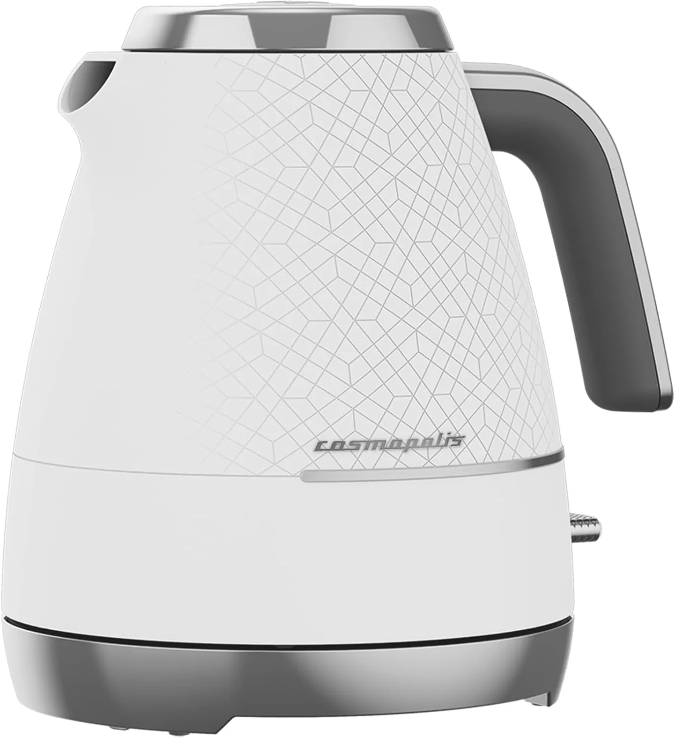 Beko Cosmopolis Dome Kettle WKM8307CR, Retro Black Chrome Design,1.7L Capacity 3000 W