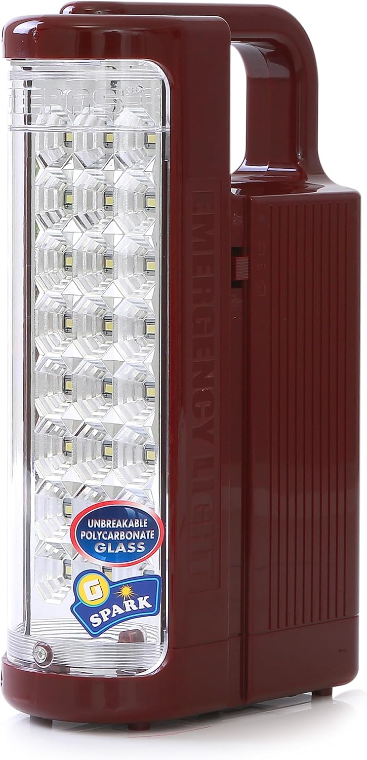 Geepas Rechargeable 3D LED Lantern - Portable Emergency Lantern with Light Dimmer Function GE5511