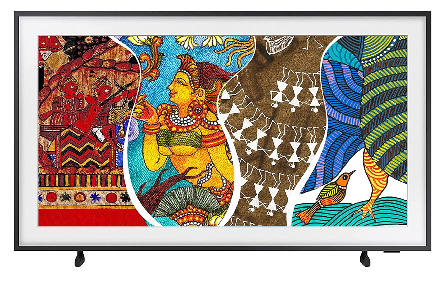 Samsung 55″ QLED UHD 4K Frame Smart TV QA55LS03A, Customizable Bezel, Art Mode, Inbuilt Digital Reciever – Black
