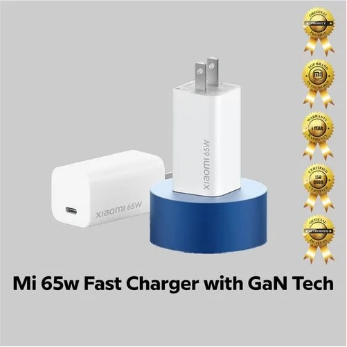 Mi 65w Fast Charger with GaN Tech