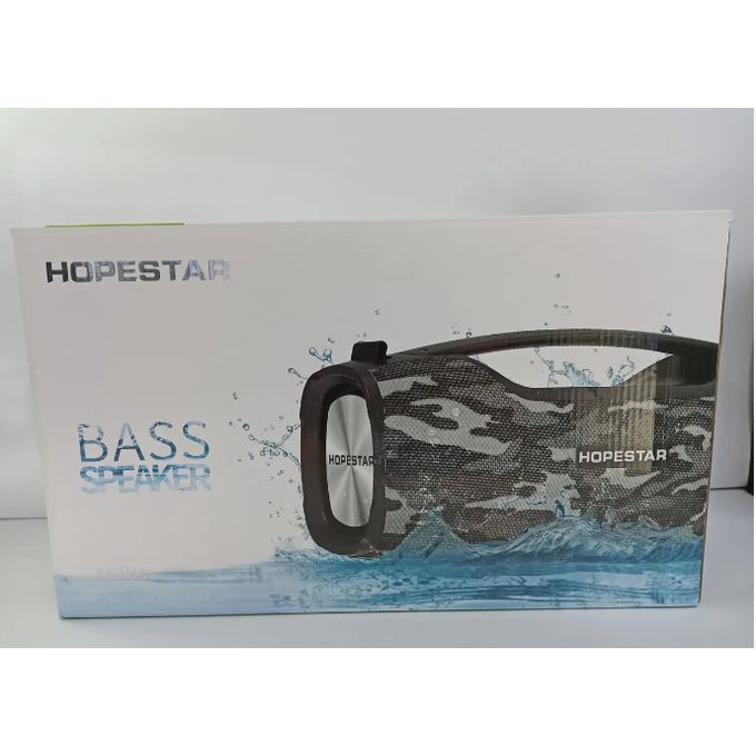 Hopestar H24 Pro TWS Portable Outdoor Waterproof Woven Textured Bluetooth Wireless Speaker - Multicolor