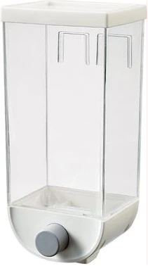 Wall-Mounted Cereal Dispenser, Food Storage Container Organizer Box