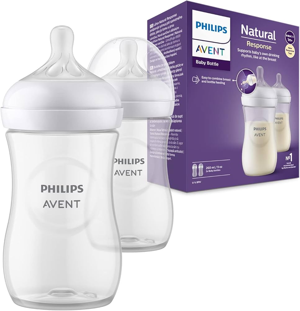 Philips Avent Natural Response Baby Feeding Bottle 260Ml