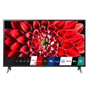 LG 55 Inch UHD 4K TV 55UN7340PVC, 4K Active HDR WebOS Smart AI ThinQ - Black