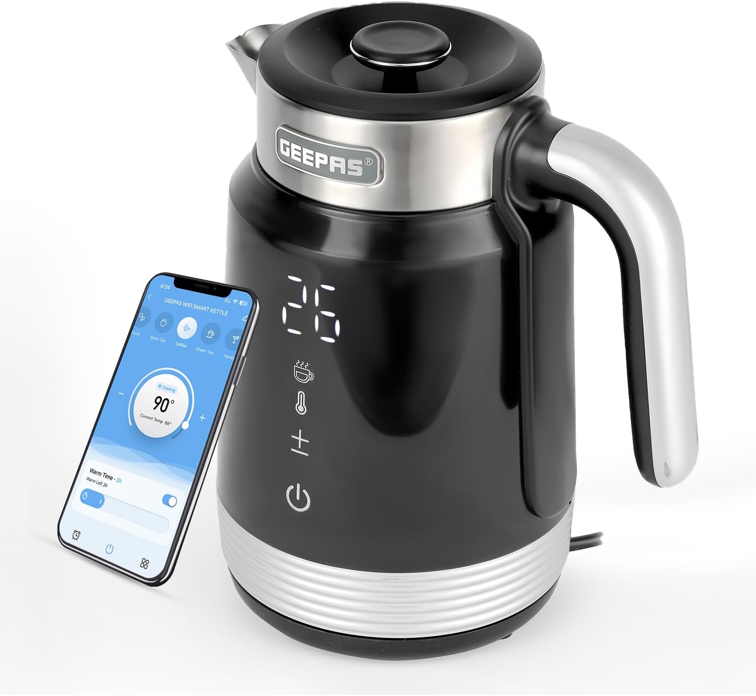 Geepas Smart Stainless Steel kettle GK38034