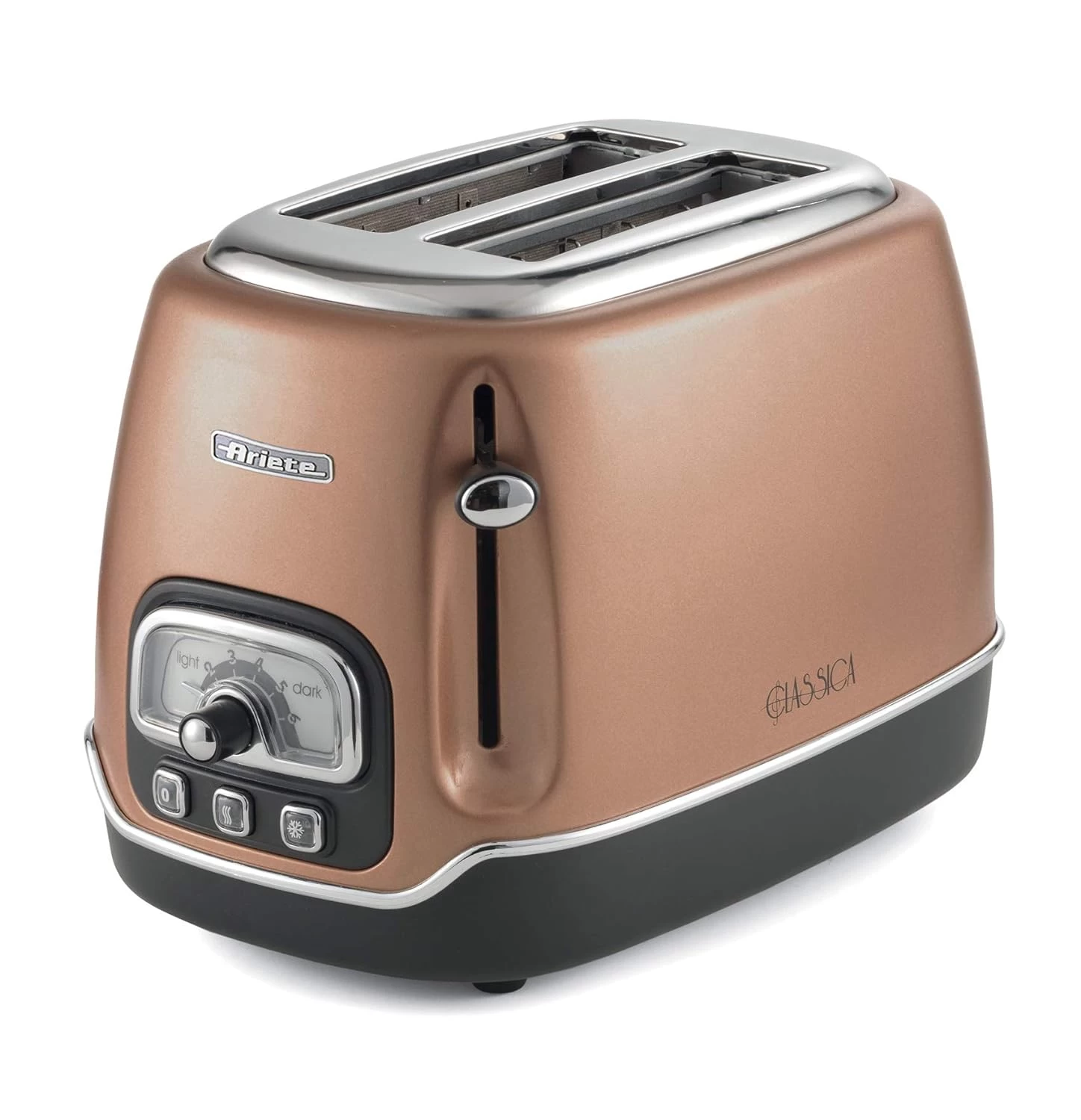 Ariete Classica 0158, Electric Toaster 2 Slices, 815 W – Copper