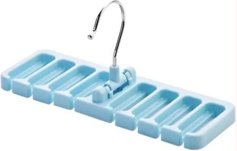 Multi-function Storage Rack Tie Belt Organizer Hanger, Blue