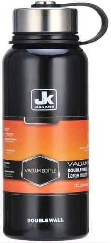 Jk Imaging 800ml Portable Stainless Steel Vacuum Flask Cup Thermo Bottle-Black