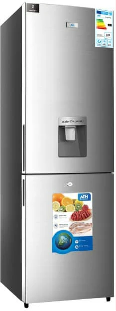 ADH 438 - Litres Double Door Upright Freezer BCD-438WD, 2-In-1 Frost Free Fridge/Freezer With Water Dispenser - Silver