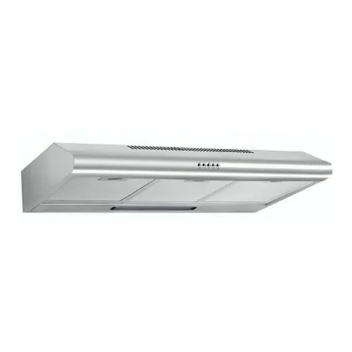 Newmatic 90cm Under Cabinet Cooker Hood HT17.9P, Twin Blowers, Slim Kitchen Extractor Fan - Silver