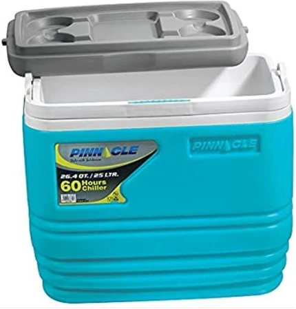 Pinnacle Insulated Water Cooler Ice Chiller Box 25L - Blue
